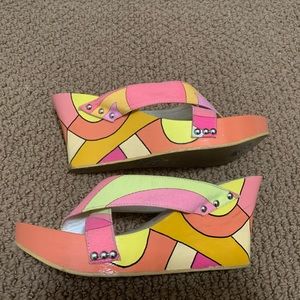 Emilio Pucci Wedge Shoes